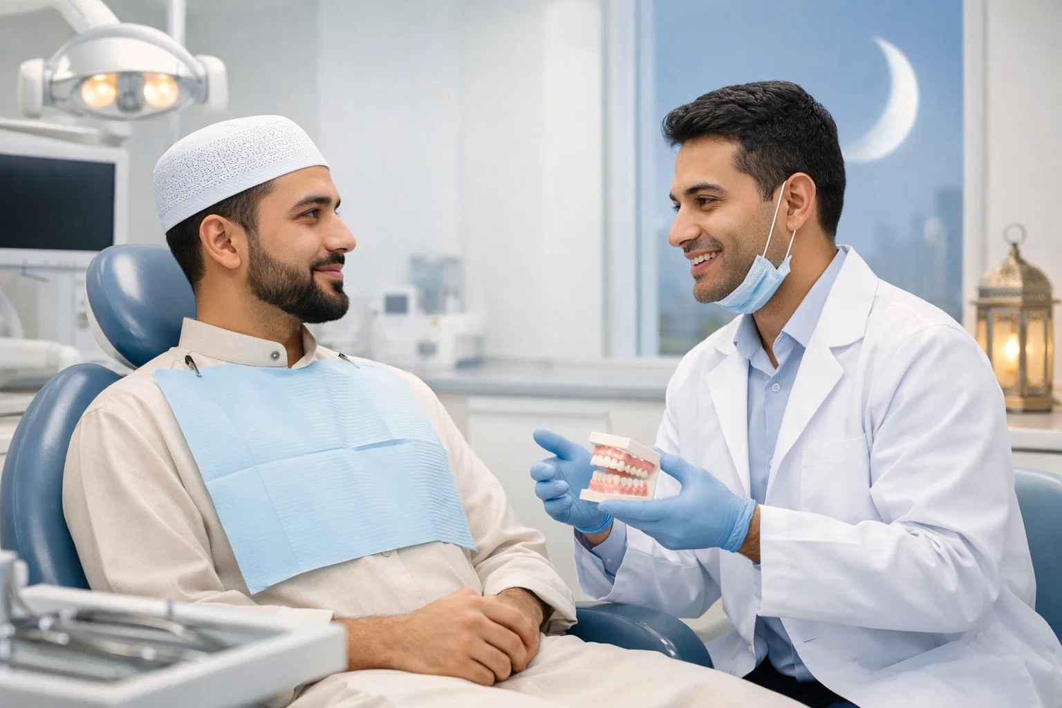 tooth extraction while fasting